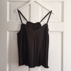 ALLSAINTS / Dark Green Camisole, US 6